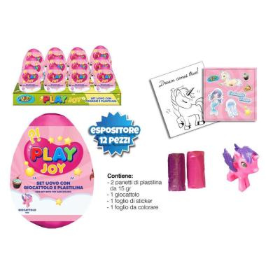 Uovo plast.e gioco bimba 8,5cm gl0080
