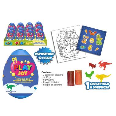 Uovo plast.e gioco bimba 8,5cm gl0104