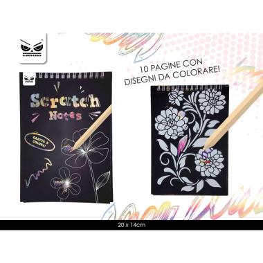 Scratch notes a5 con disegni st7669