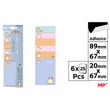 Mp segnapagine adesivi pn149-31