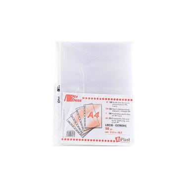 BUSTA FORATA A4 50pz 23x30.5cm 65163909