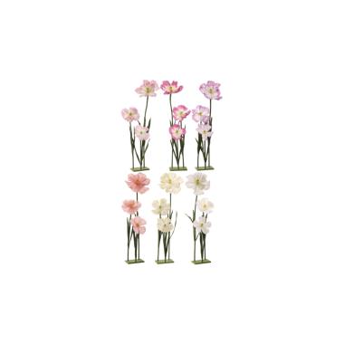 Fiori di carta+mdf 25x14x130 ass 112197