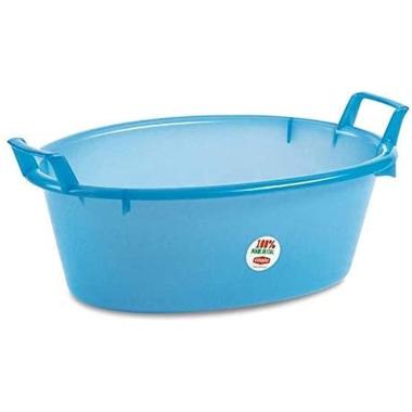 BACINELLA OVALE 70cm 50lt AZZURRA 31700