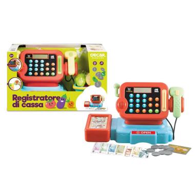 Registratore cassa c/luci e suoni 37468