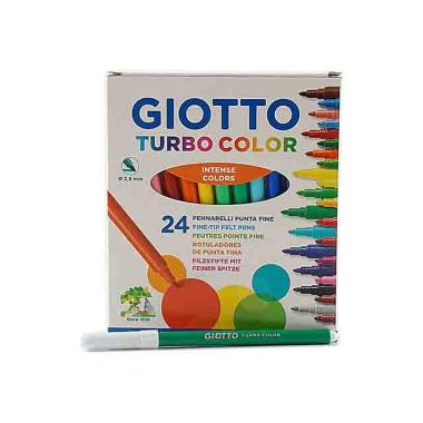 PENNARELLI TURBO GIOTTO LAVABILI 24pz 4