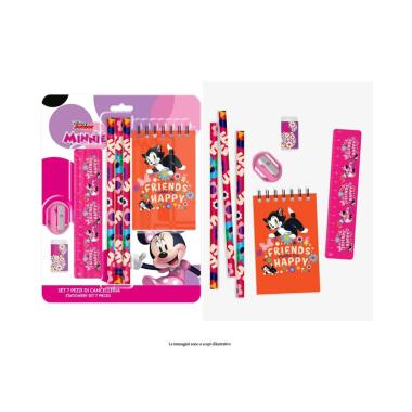 Minnie set cancelleria 7pz min0944