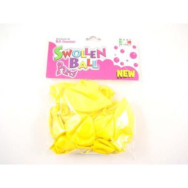 PALLONCINI GOMMA 25pz GIALLI 883