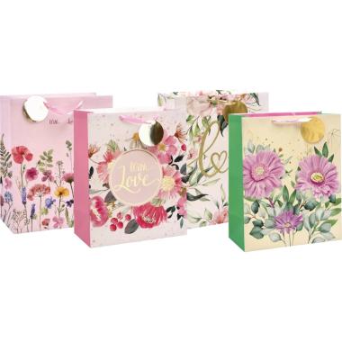 Borsa carta 12x7x15cm ass 109767