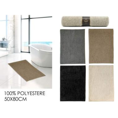 Tappeto bagno 50x80cm 4 ass 848817