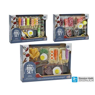 Set bbq in 3 assortimenti 104607