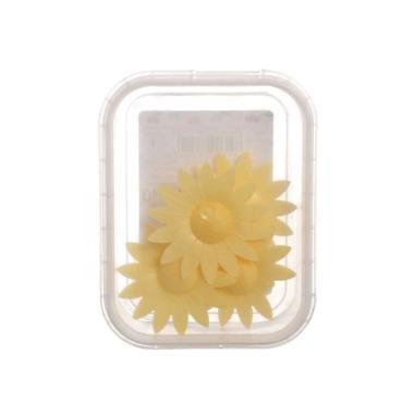Margherite di cialda 4pz giallo
