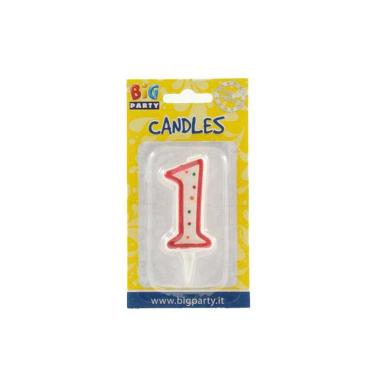 CANDELINA NUMERALE "1" CC06031