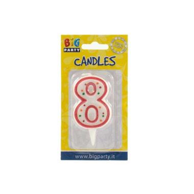 CANDELINA NUMERALE "8" CC06038
