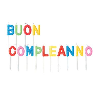 Candeline 7cm b.compleanno ass 70942