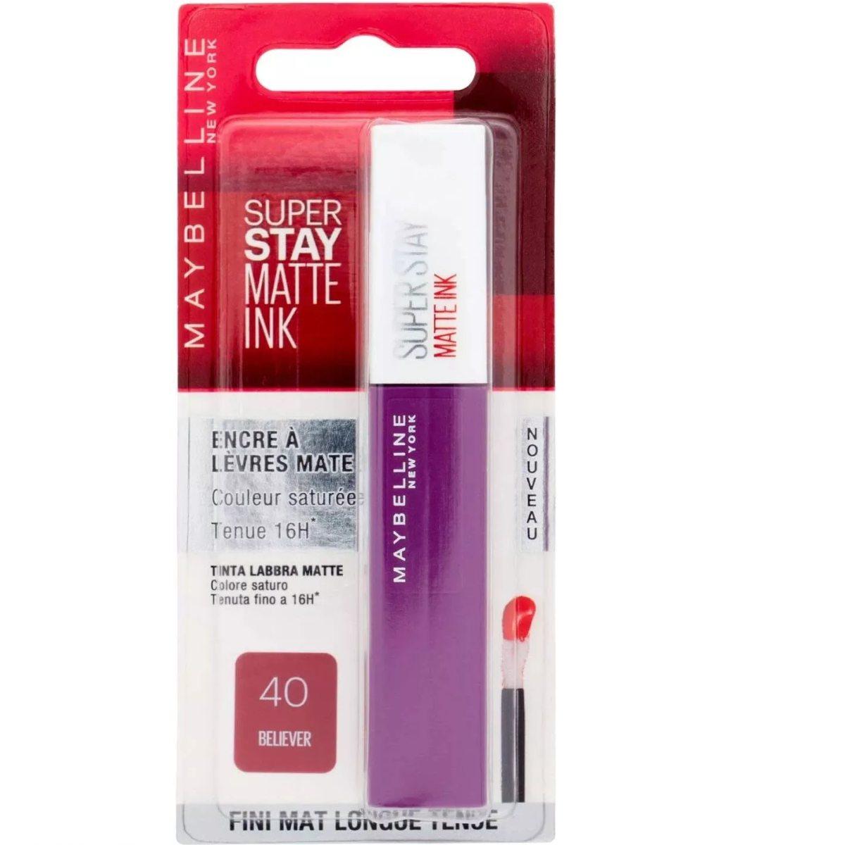 Maybelline SuperStay Matte Ink 40 Believer