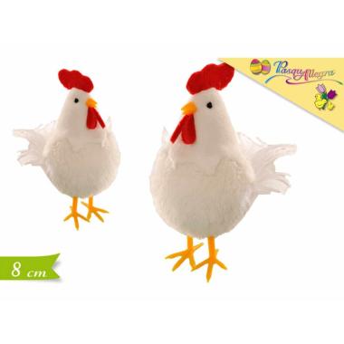 Gallina decorativa assortita 8cm 680760