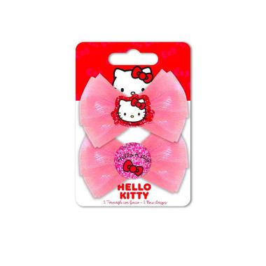 Hello kitty 2 mollette fiocco h09318 mc