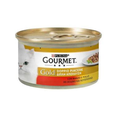 GOURMET GOLD MANZO POLLO 85gr 28176