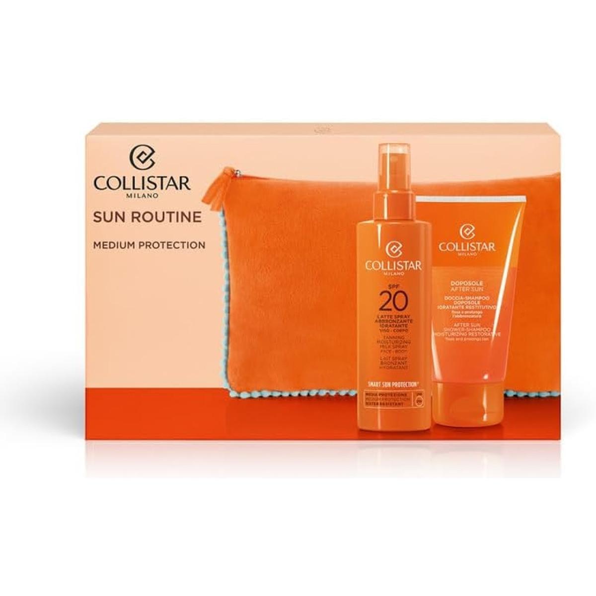 Collistar Latte Spray SPF20: Abbronzatura Idratata e Protetta con Pochette