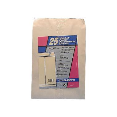 BUSTE SACCO BIANCHE 25pz 30x40 0539