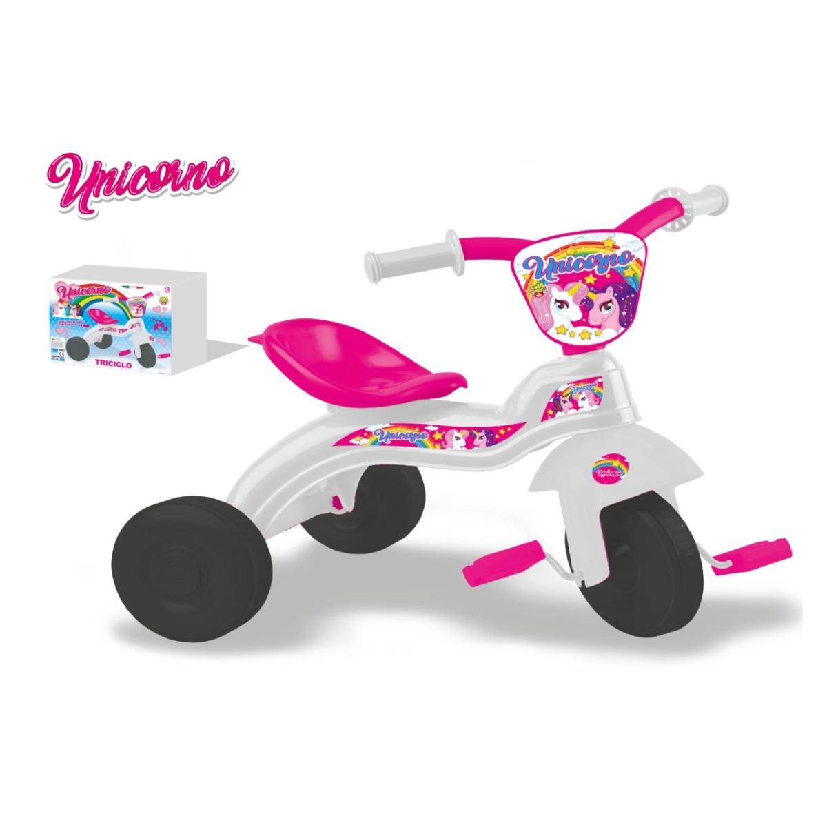 Triciclo tombolino unicorno