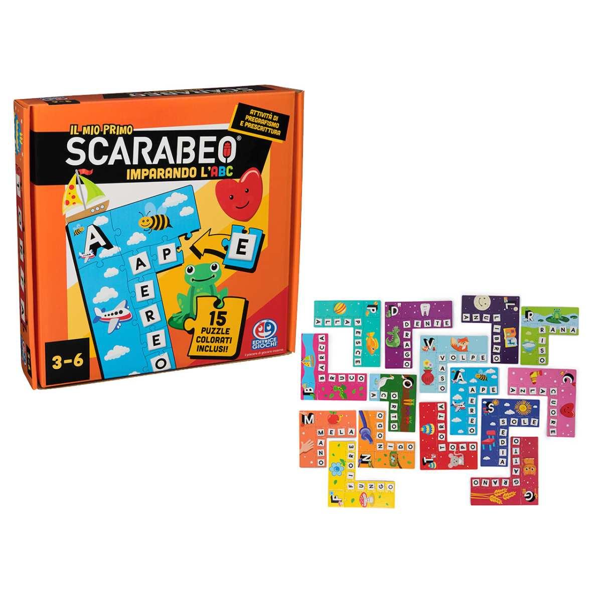 Scarabeo imparando l'abc puzzle 6072018