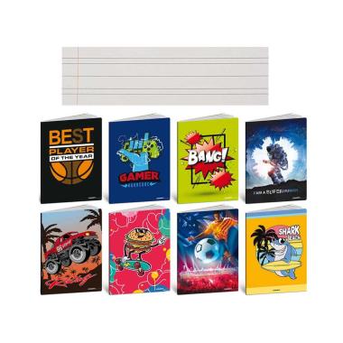 Maxi quaderno kid boy f.20+1 b 10pz 8544