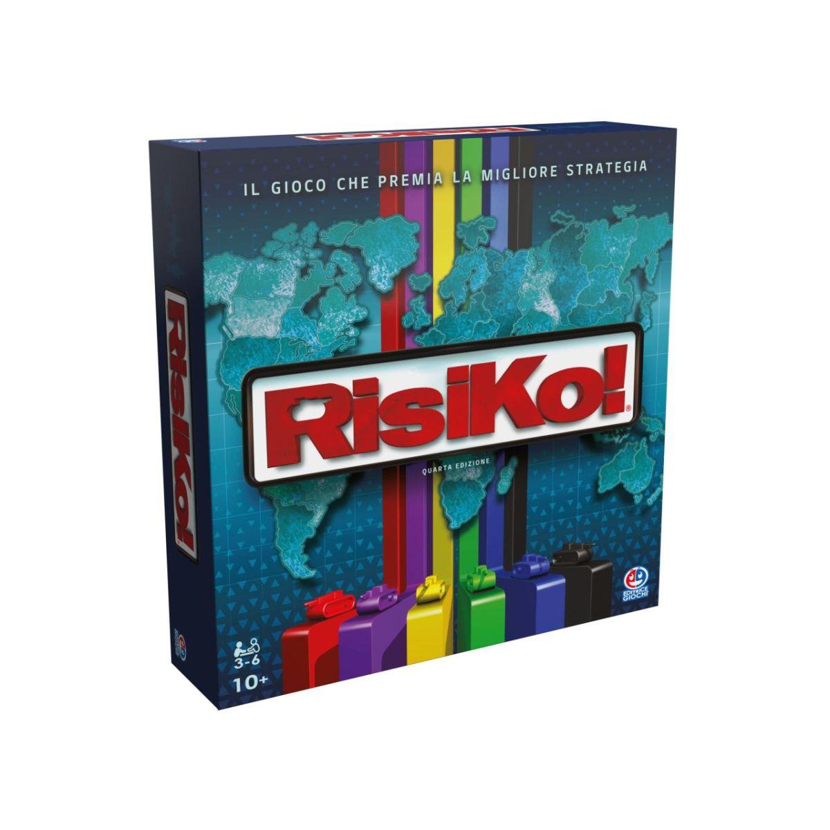 RisiKo! 4° Edizione - Il Classico Gioco di Strategia con Nuova Regola Time Attack (Spin Master)