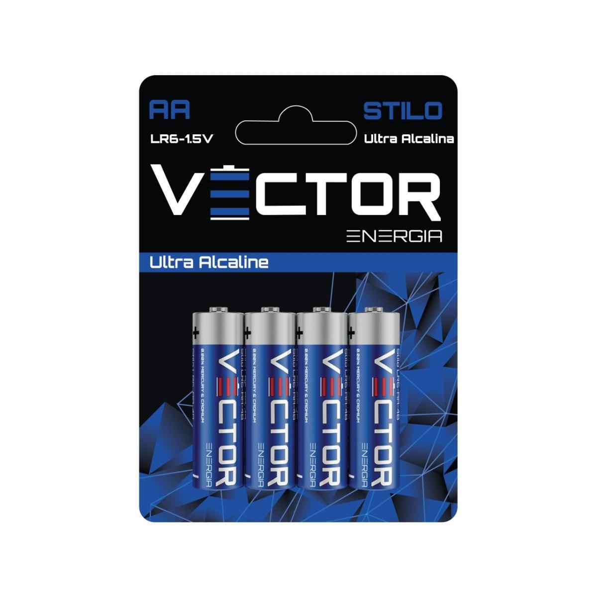 Pila super alcalina stilo 4pz lr6-aa-4b