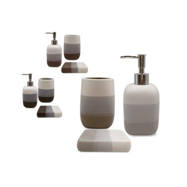 Set bagno ceramica 3pz ass s22038/00