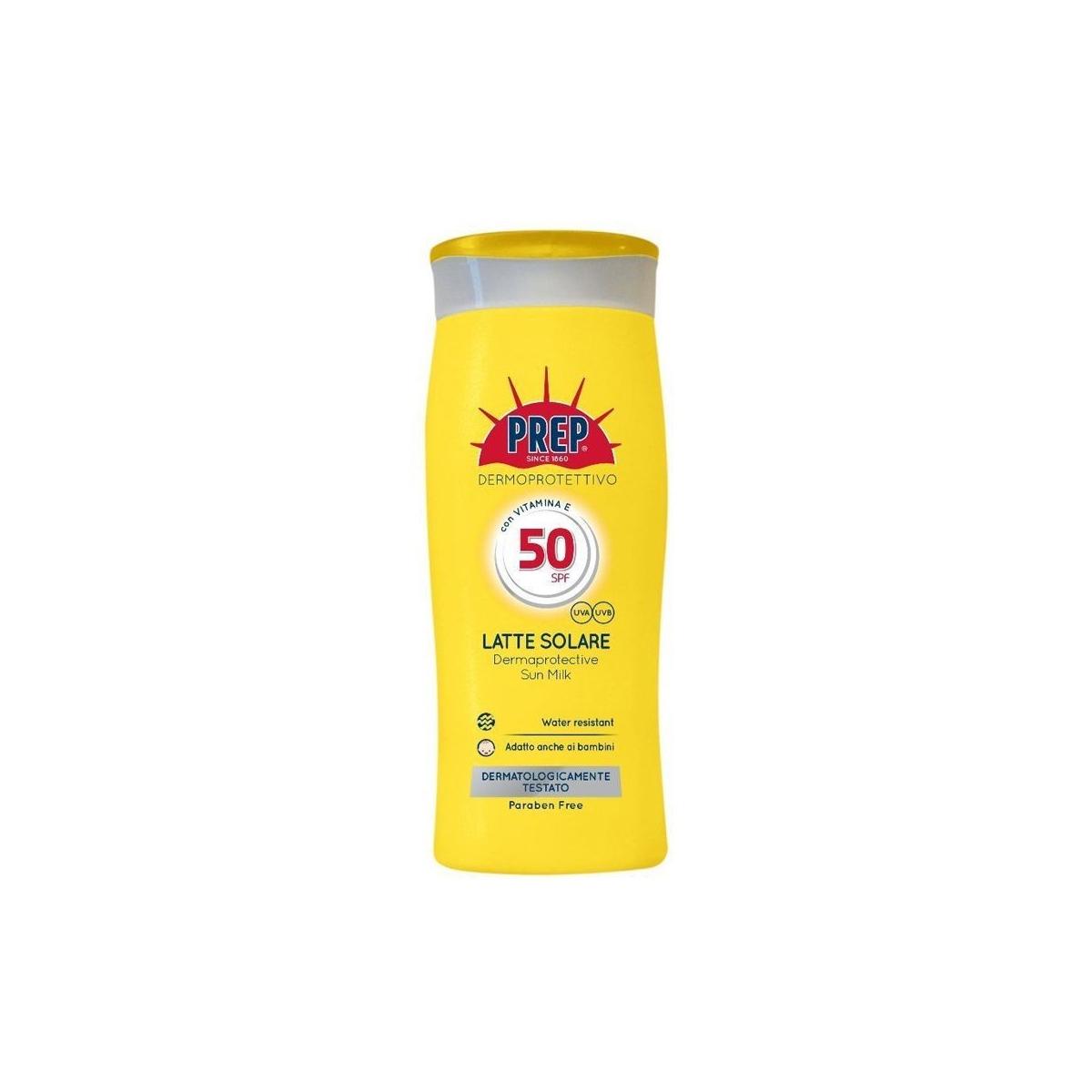 PREP SUN LATTE SOLARE CON VITAMINA E SPF50 - 200ml