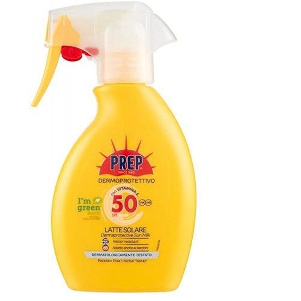 PREP SUN LATTE SOLARE CON VITAMINA E SPF50 - 225ml