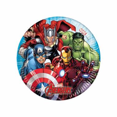 Avengers misura 2 piatti di carta 87963