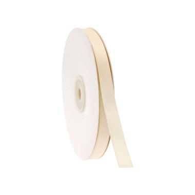 DOPPIO RASO AVORIO 10mm. 50MT.  D1002
