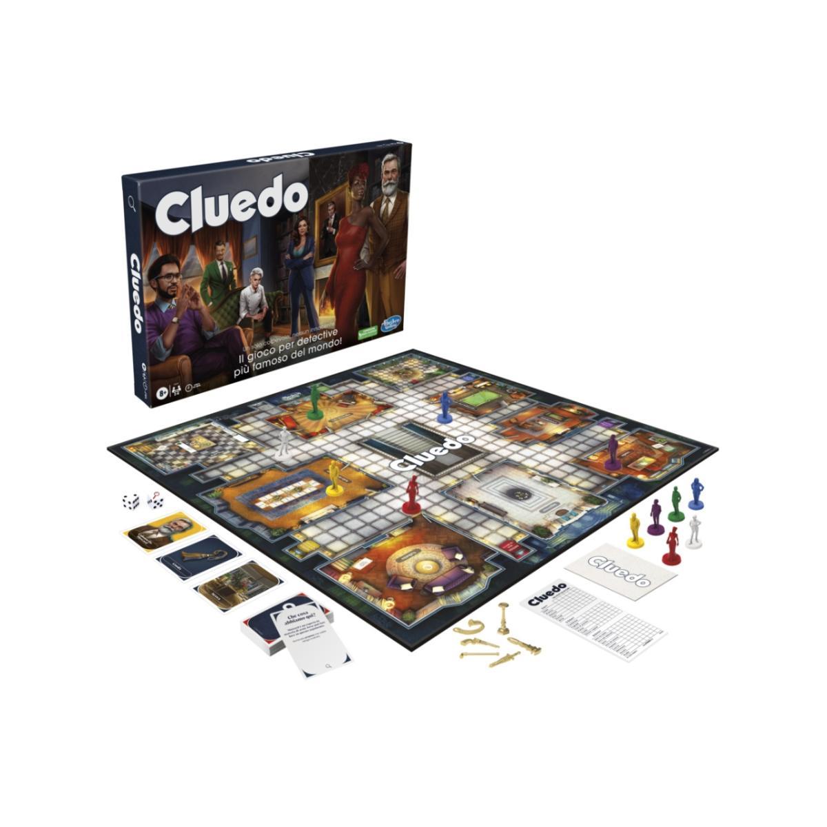 Hasbro Cluedo Classico. Gioco da Tavolo di Mistero 8+ Anni