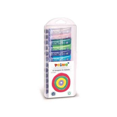 Tempera 12 tubi metallo 12ml.448t12ap