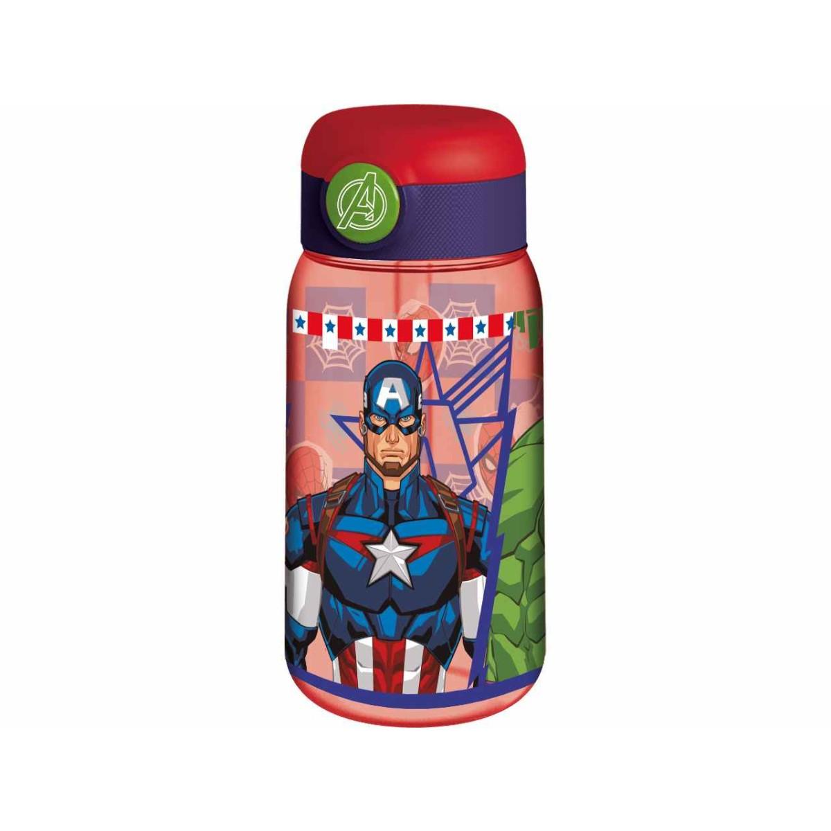 Avengers borraccia con cannucci st74142