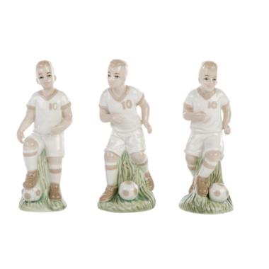 Calciatore porcellana 3 assortime 52329