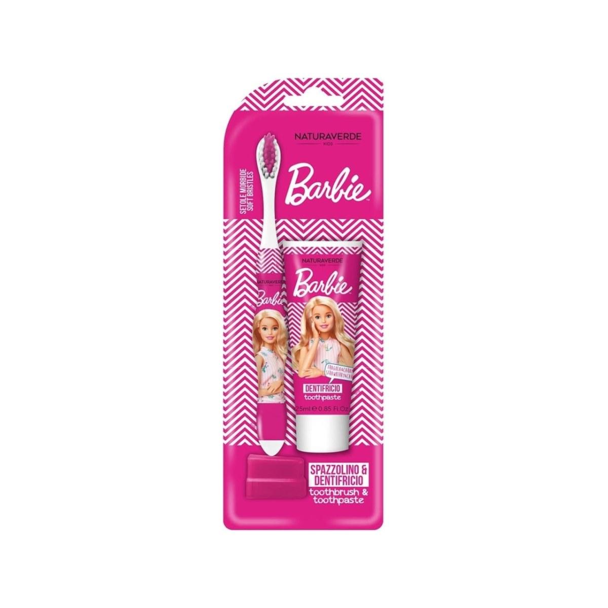 Barbie kit dentifricio 25ml+spazzolino