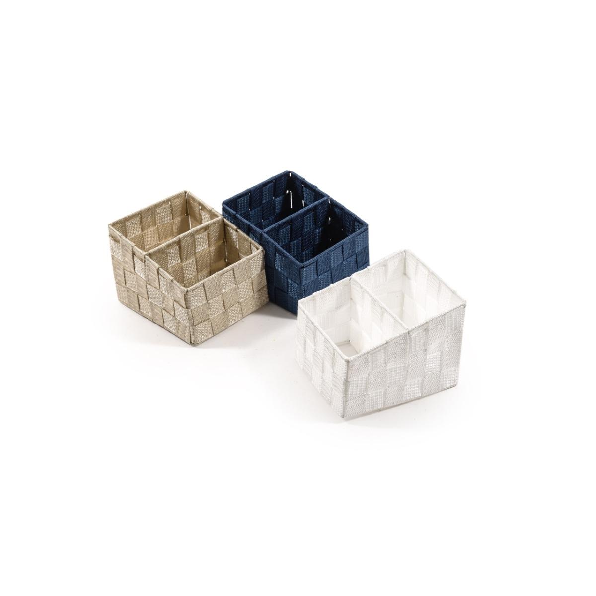 Cestino 2scomparti 14,5x10x10cm 15737