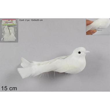 COLOMBA 15cm CON PINZETTA 2pz LZ000156