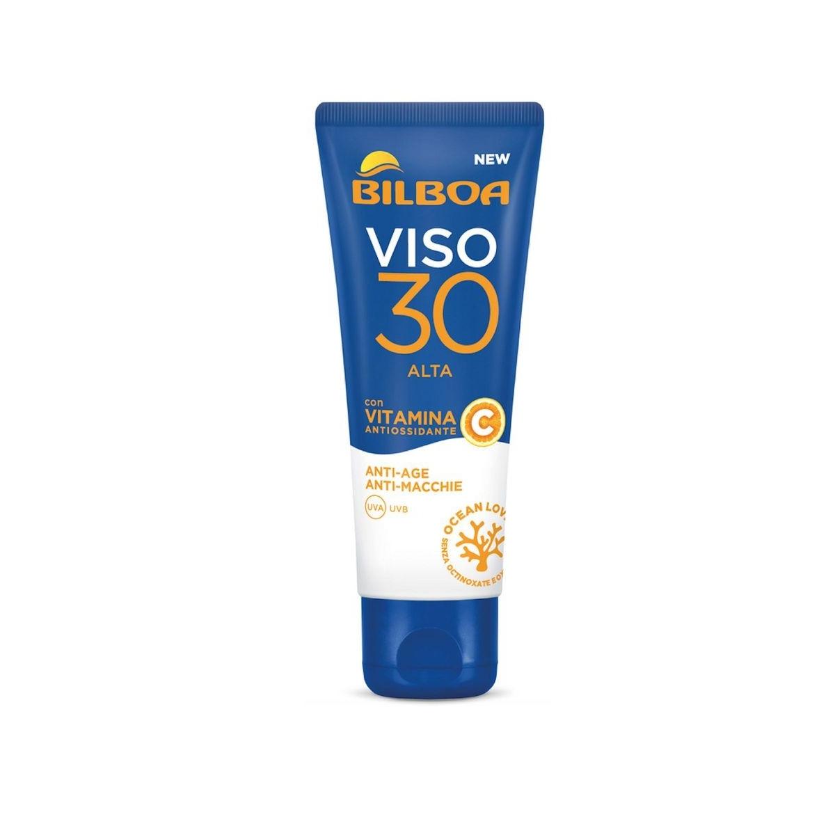 Bilboa crema solare viso spf30 50ml