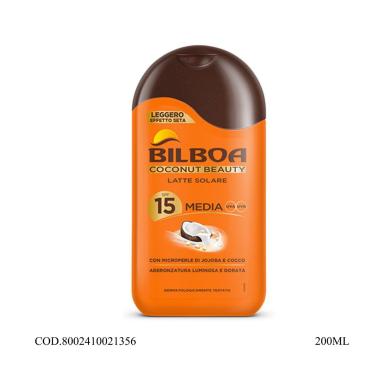 Bilboa Coconut Beauty Latte Solare SPF15 - 200ml