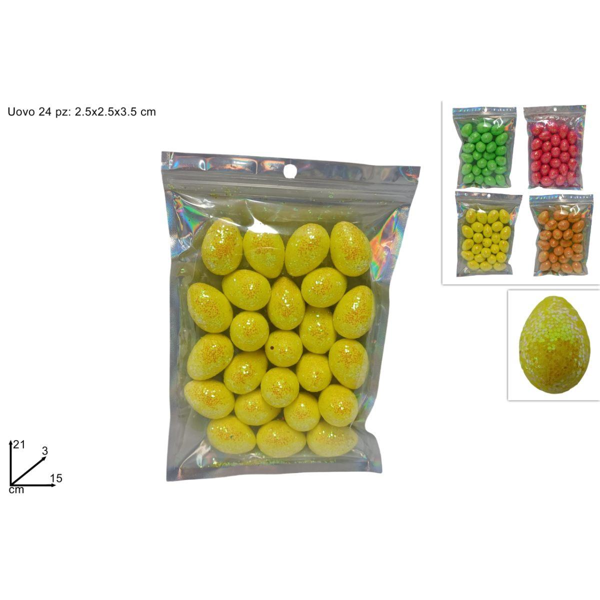 Busta uova 3,5cm 24pz 4col xpa23006891