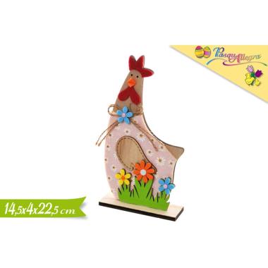 Dec. gallina pasqu.ass. 14cm 520 614817