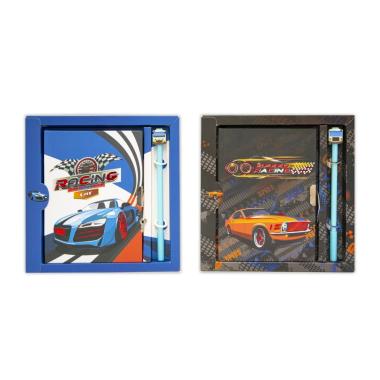 Notebook racing car 4 modelli ass 52186