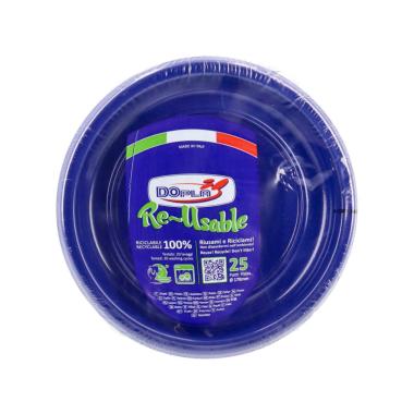 BLU PIATTO FRUTTA D17cm 25pz  11748$