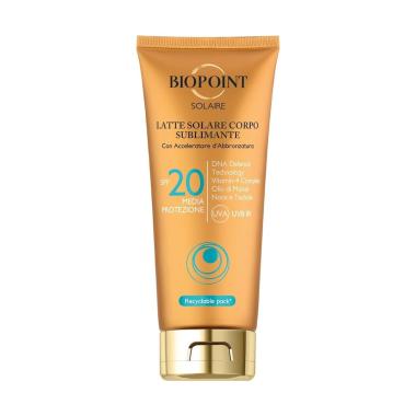 Biopoint Solaire Latte Solare Corpo Sublimante SPF 20 - 200ml