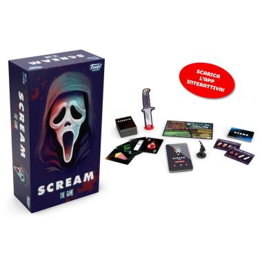 Scream The Game Funko - Gioco da Tavolo Horror Cooperativo con App Interattiva