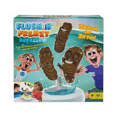 Acchiappa la Cacca Turbo (Flushin' Frenzy) Mattel - Gioco di Abilità e Velocità per Bambini